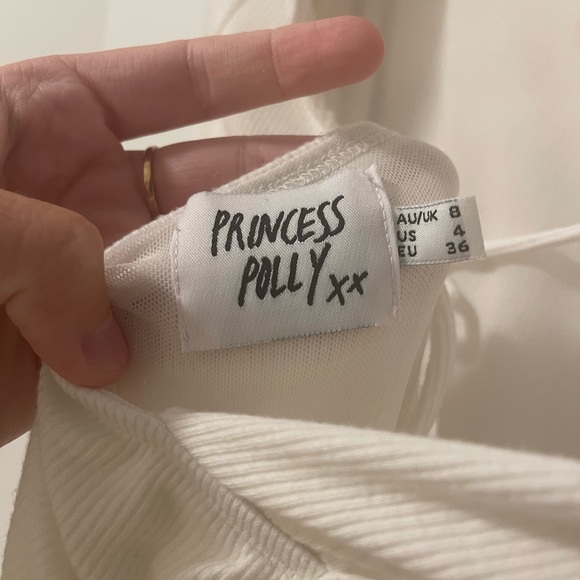 Princess Polly newton mini dress white - Picture 5 of 5